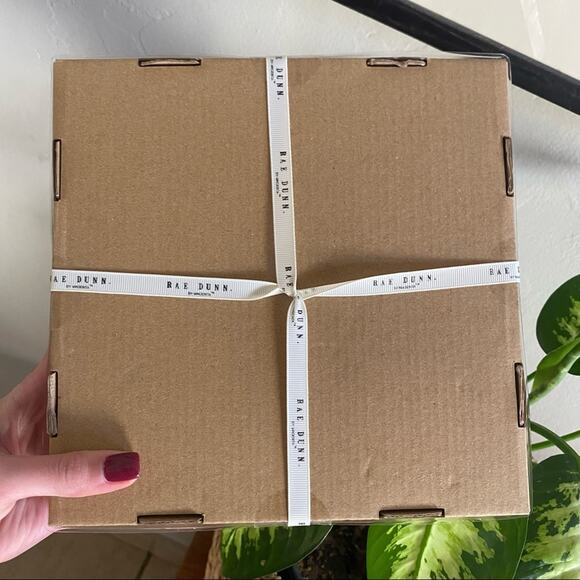 NWT Rae Dunn‎ Mr. Mrs. I Do Set Of 4 Ceramic Coasters - Picture 2 of 3